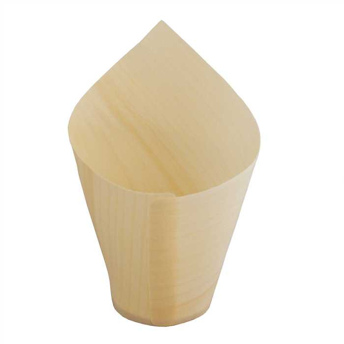 Mini cuillère cocktail bambou biodegradable 9 cm par 24-Adiserve