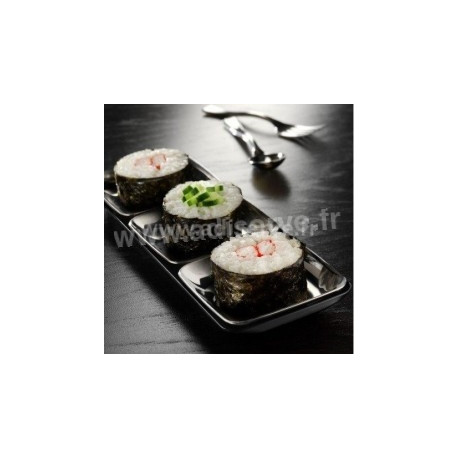 kit verrines cocktail 5 assiettes rectangulaires et 15 assiettes carrées