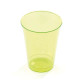 Verre en plastique recyclable vert anis 20 cl par 10