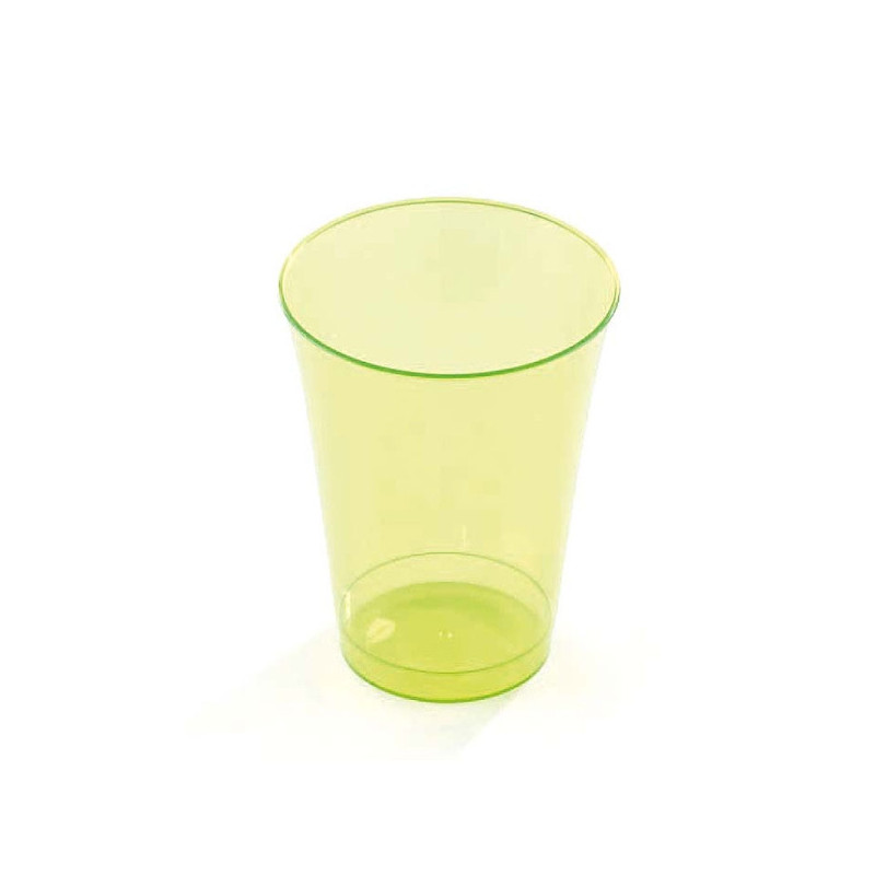 Verre plastique jetable recyclable 10 cl par 40