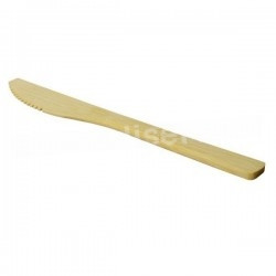 Couteau en bambou biodégradable 17,5 cm par 8
