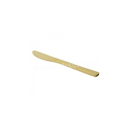 Couteau en bambou biodégradable 17,5 cm par 8