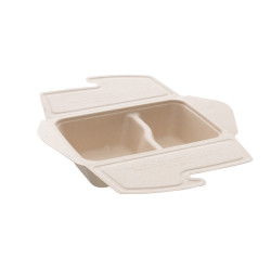 Box repas 2 compartiments lunch box 800 ml par 50