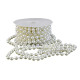 Guirlande décorative perles blanches nacrées 300 cm