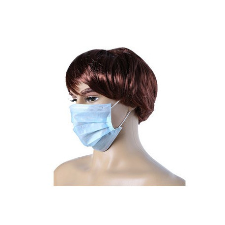 50 Masques de protection chirurgicaux type II -3 plis