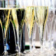 Verre champagne réutilisable transparent 10 cl -Carton de 230 flûtes