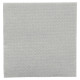 Serviette cocktail biodégradable double point 20x20 cm gris par 100