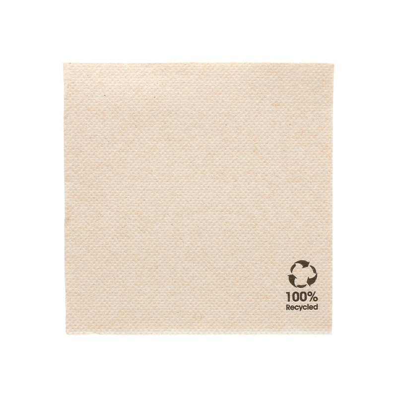 Serviettes en papier roses ecoresponsables 100% recyclables