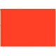Nappe rectangulaire intissé Paviot 1.6x2.4 m Rouge corail