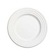 50 Assiettes rondes design Ø 18 cm wave biodégradables