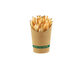 Pot de frites kraft 250 ml