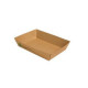 Barquette alimentaire 700 ml carton brun 18x13x4 cm par 80