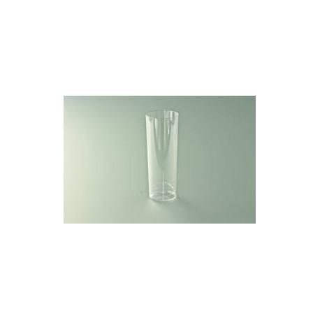 Verre Tubo long drink plastique recyclable 30 cl par 10