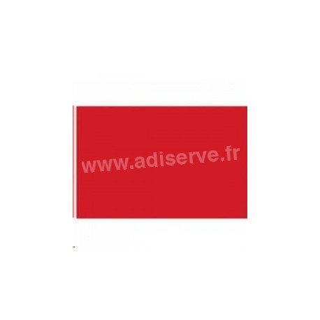 Nappe rectangulaire Paviot 1,60 x 2,40 m rouge vif