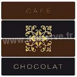 Serviette cocktail Paviot café chocolat 25 cm par 20