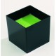 Verrine réutilisable mini craps cube noire par 36