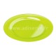 Sous-assiette ronde 30 cm vert anis par 4