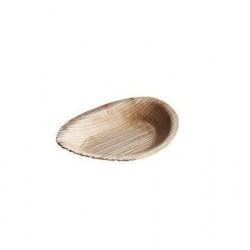 Coupelle Elipse ovale biodégradable en palmier par 25