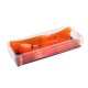 Ménagère 18 couverts plastique jetables couleur orange