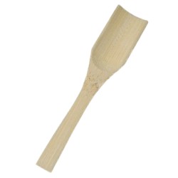 Cuillère à glace en bois de bambou par 100 