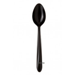 Grande cuillère réutilisable Lux By Starck noire par 50