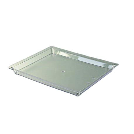Plateau prestige rectangulaire cristal