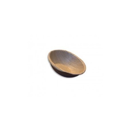 Coupelle ronde 6 cm biodégradable en palmier par 25