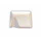 Assiette cocktail biodégradable carrée 8 cm par 50