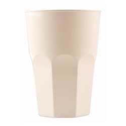 Verre cocktail incassable blanc plastique en PP 35 cl par 20