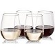 Verres en Tritan transparents et incassables de 39 cl