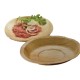 Assiette ronde 24 cm biodégradable en palmier 