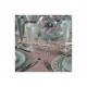 Assortiment vaisselle réutilisable blanc nacré et argent