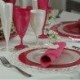  Assiette plastique réutilisable mariage ronde 24 cm blanc nacré
