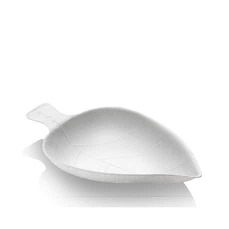 Mise en bouche feuille fibre de canne à sucre biodégradable par 100