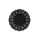 Set dentelle rond 35 cm ardoise par 10