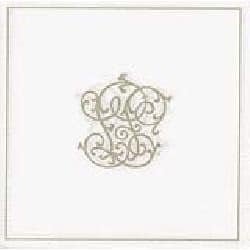 Serviette de table Paviot monogramme Argent