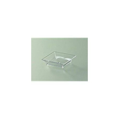 Mise en bouche carrée 61x61mm cristal par 50
