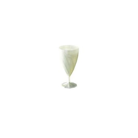 vaisselle plastique réutilisable blanc nacré et pourpre