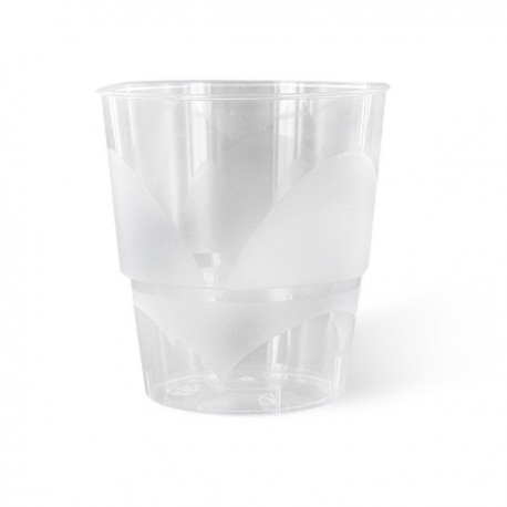 Verre Club cristal réutilisable en plastique recyclable
