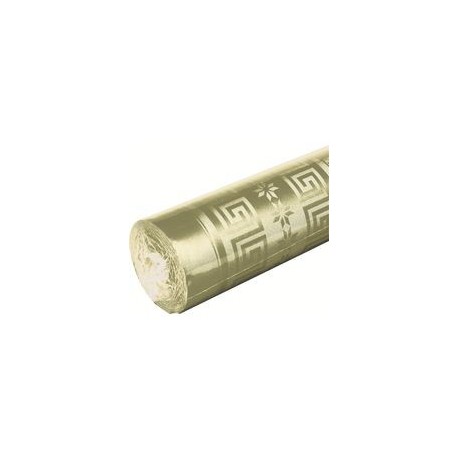 Nappe rouleau papier damassé 1.20 X 6m Or