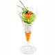 Mini-flûte à champagne apèritive pour dégustation, verrine