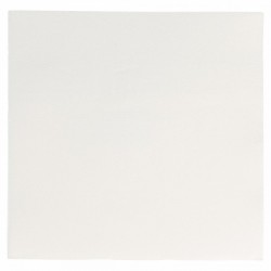 Serviette papier jetable biodégradable double point 33x33 cm blanc par 50