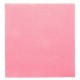 Serviette papier jetable biodégradable double point 33x33 cm Rose par 50
