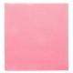 Serviette papier jetable biodégradable double point 33x33 cm Rose par 50