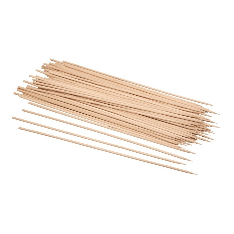 pique brochette en bois biodégradable par 100- Adiserve