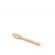 Fourchette, couteau, grande et petite cuillère en bois