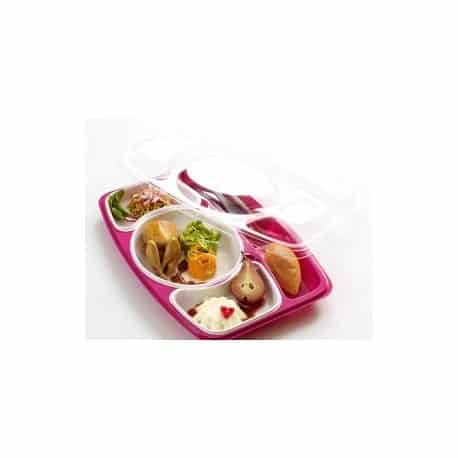 Plateau repas Smart 5 compartiments par 25