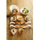 Assortiment de verrines biodégradables compstables