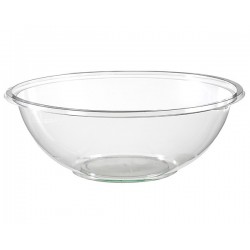 Saladier réutilisable transparent d'une contenance 1.5L par 50