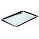 Plateau rectangulaire 35 x 24cm argent par 2 